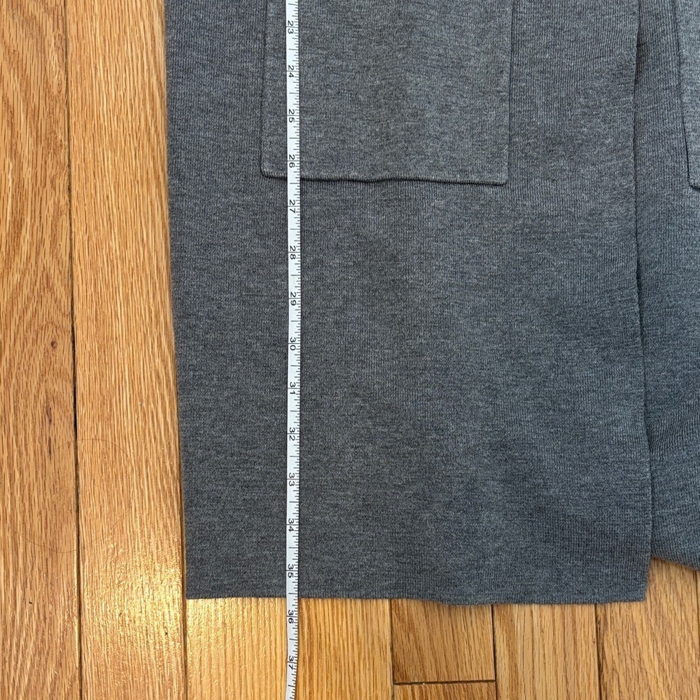 Cyrus Charcoal Open Front Blazer - Picture 6 of 6